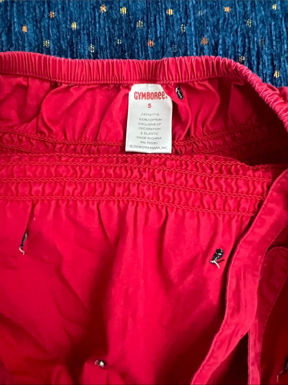 Gymboree bright red